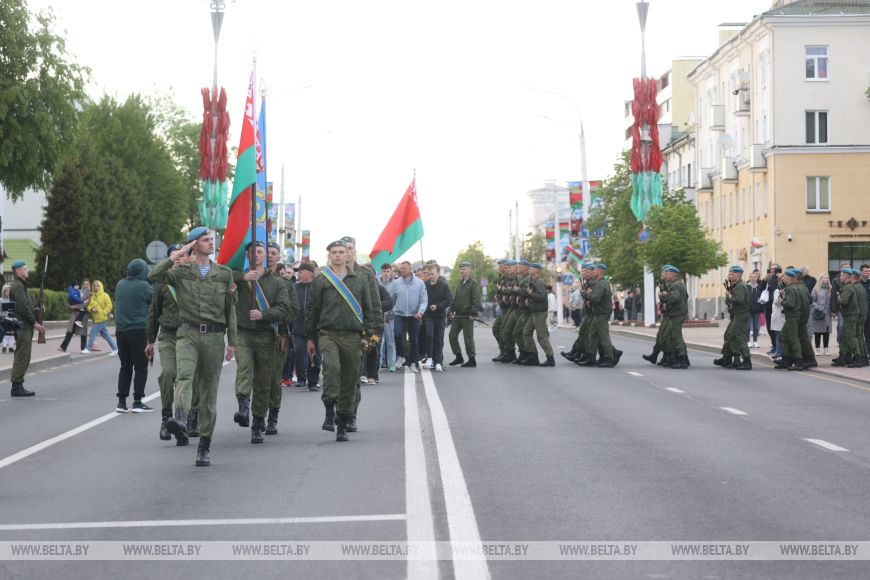 Репетиция парада в честь 80-летия Победы прошла в Бресте