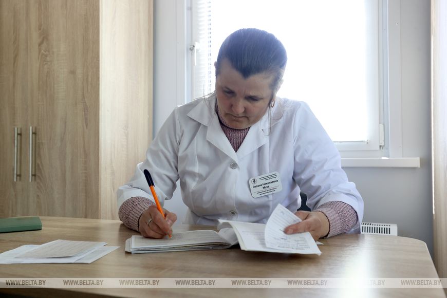 В Ганцевичском районе открыли модульный фельдшерско-акушерский пункт
