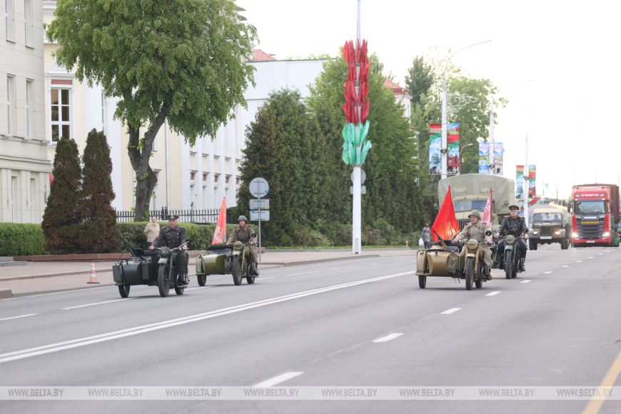 Репетиция парада в честь 80-летия Победы прошла в Бресте