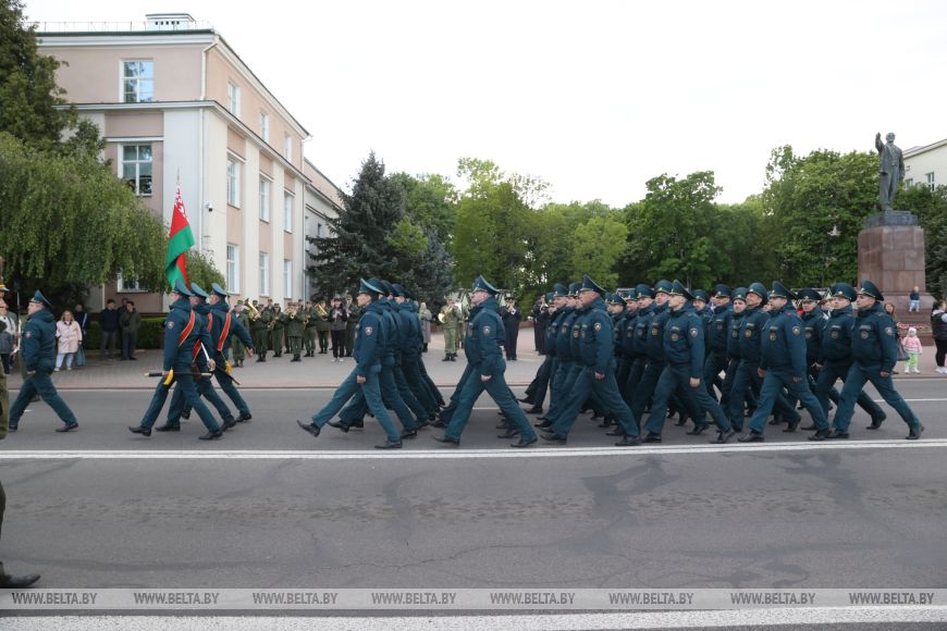 Репетиция парада в честь 80-летия Победы прошла в Бресте