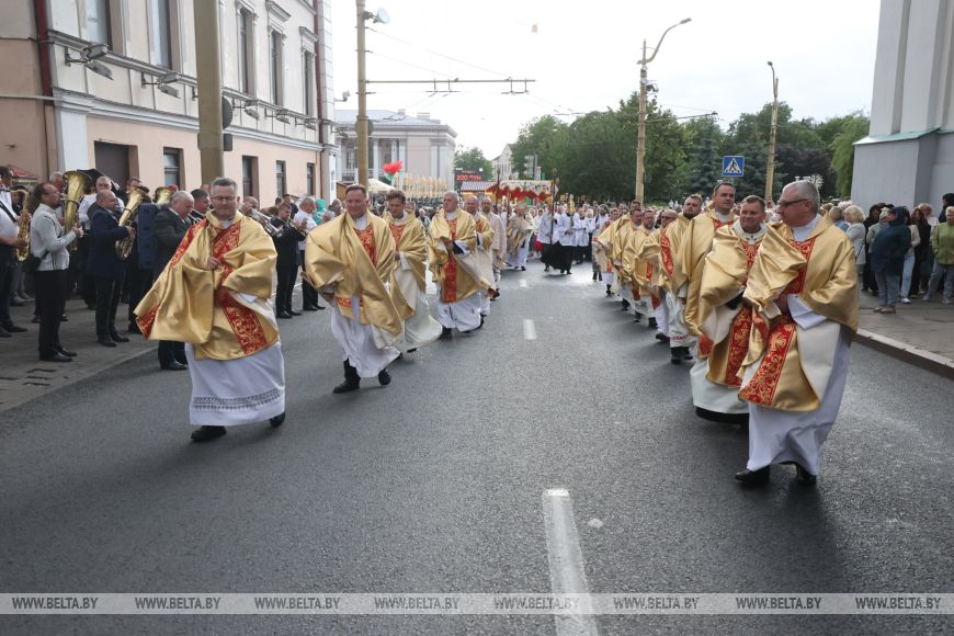 Крестный ход в честь праздника