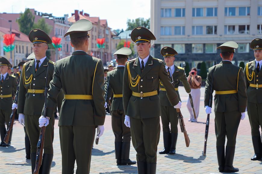 В Гродно состоялся выпуск курсантов