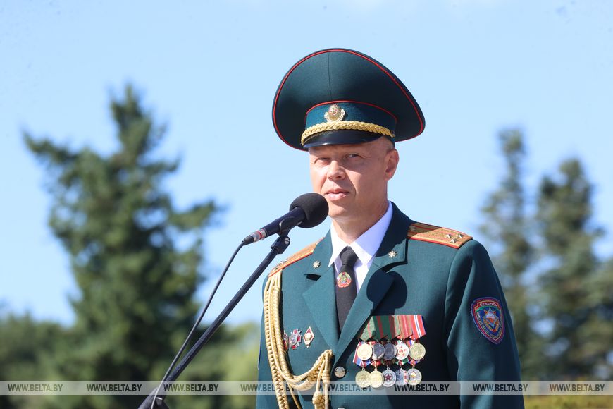 Присягу в Брестской крепости приняли 28 новобранцев МЧС