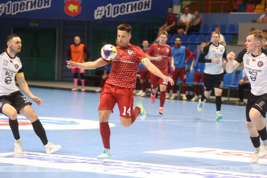 В Бресте состоялся матч-открытие чемпионата Беларуси по мини-футболу