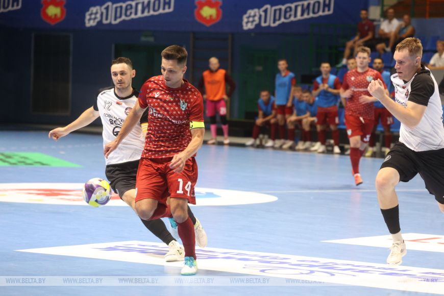 В Бресте состоялся матч-открытие чемпионата Беларуси по мини-футболу