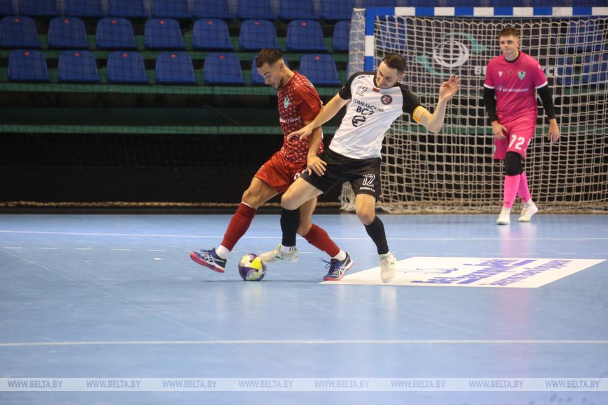 В Бресте состоялся матч-открытие чемпионата Беларуси по мини-футболу