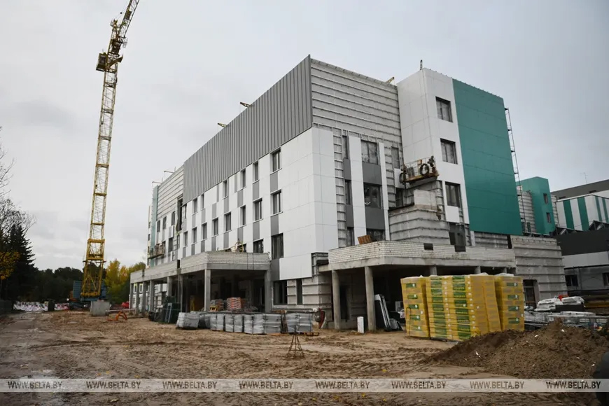 Стало известно, когда введут в эксплуатацию новый корпус Брестской областной больницы