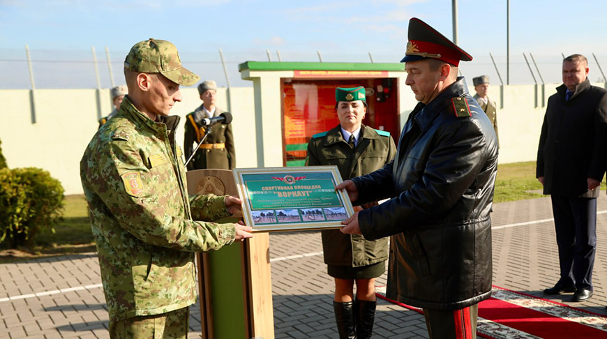 На пограничной заставе «Дивин» открыли памятник Герою Советского Союза Алексею Лопатину