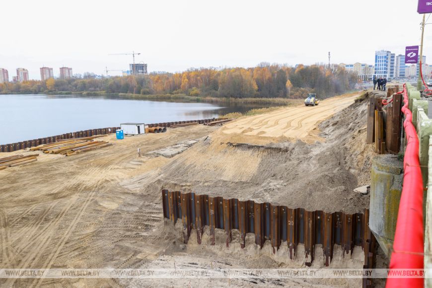 Возведение первых опор новой ветки моста через Мухавец в центре Бреста начнется в ноябре