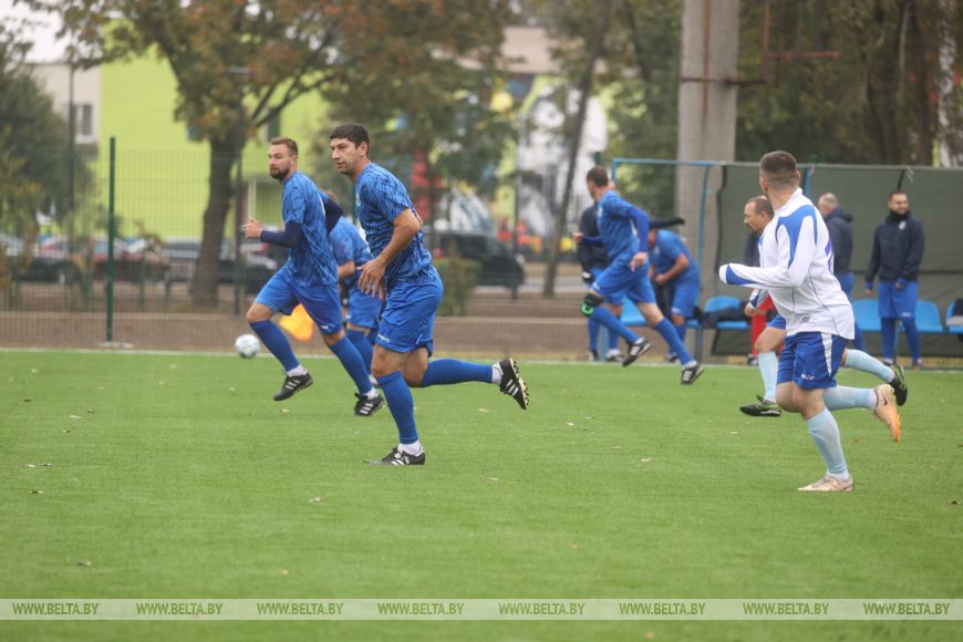 Обновленный стадион и оздоровительный корпус открыли в Белоозерске в день областных «Дажынак»