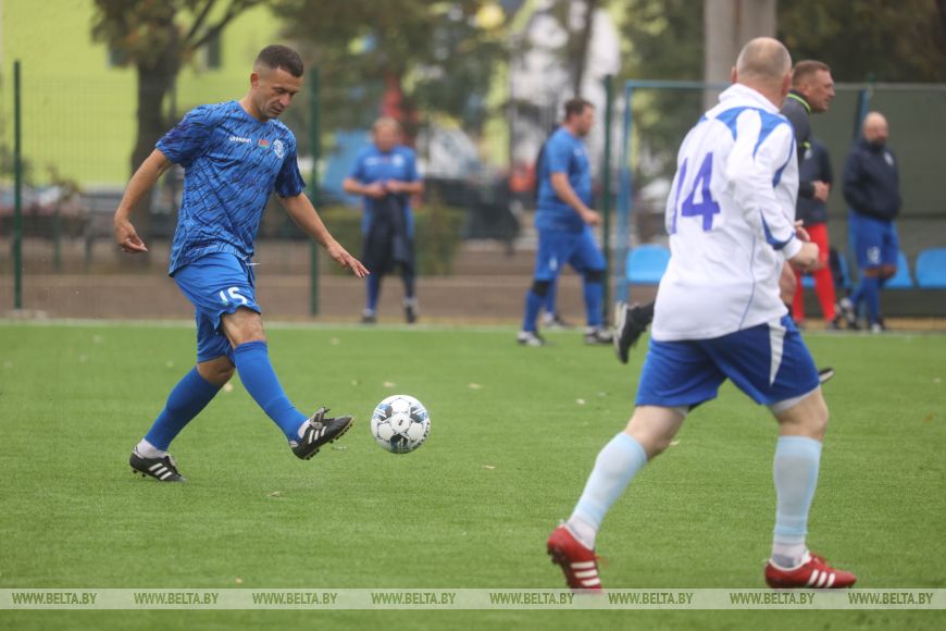 Обновленный стадион и оздоровительный корпус открыли в Белоозерске в день областных «Дажынак»