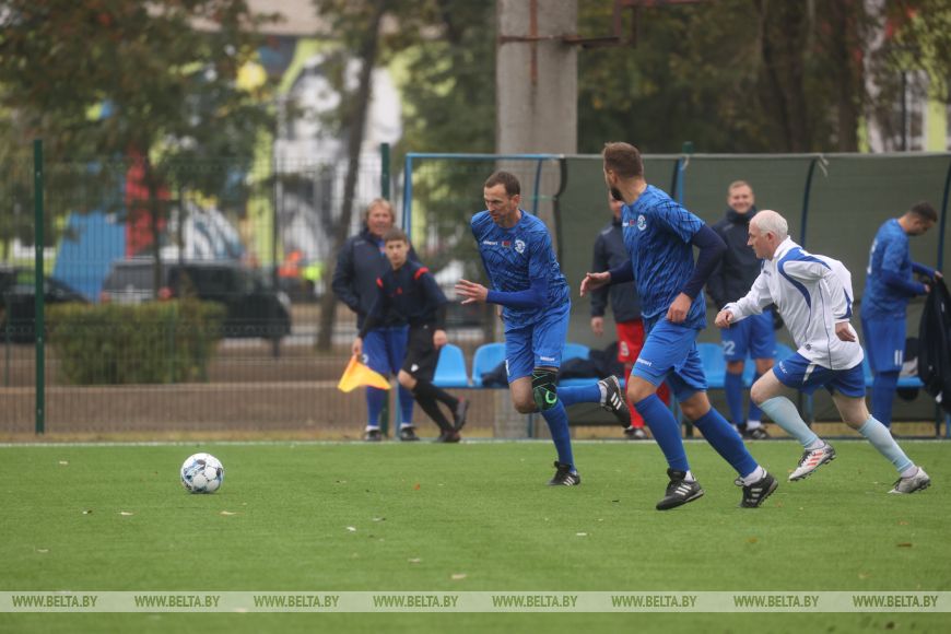 Обновленный стадион и оздоровительный корпус открыли в Белоозерске в день областных «Дажынак»