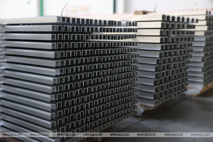 Завод по производству экструдированного алюминиевого профиля заработал под Брестом