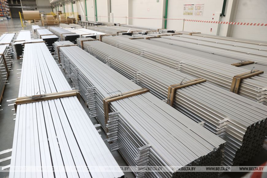 Завод по производству экструдированного алюминиевого профиля заработал под Брестом