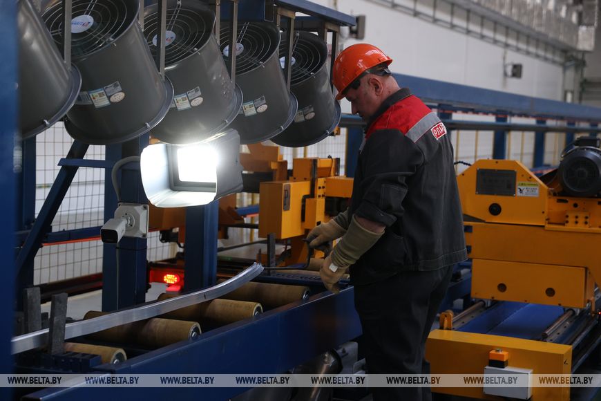 Завод по производству экструдированного алюминиевого профиля заработал под Брестом