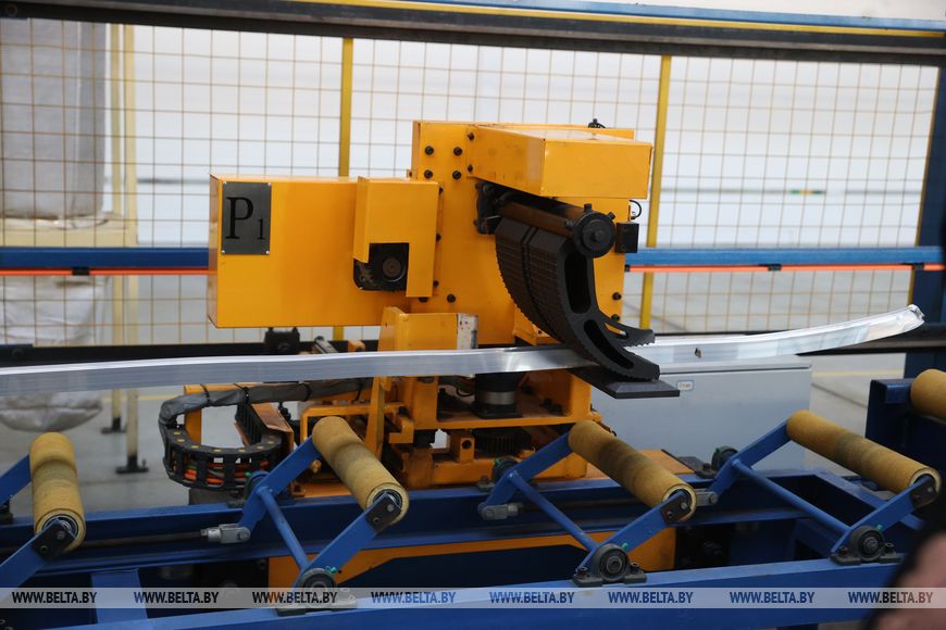 Завод по производству экструдированного алюминиевого профиля заработал под Брестом