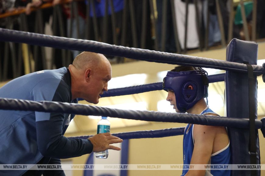 В Бресте проходит матчевая встреча по боксу между командами Брестской и Брянской областей