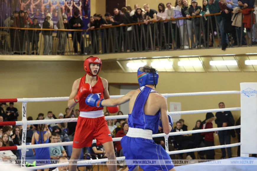 В Бресте проходит матчевая встреча по боксу между командами Брестской и Брянской областей