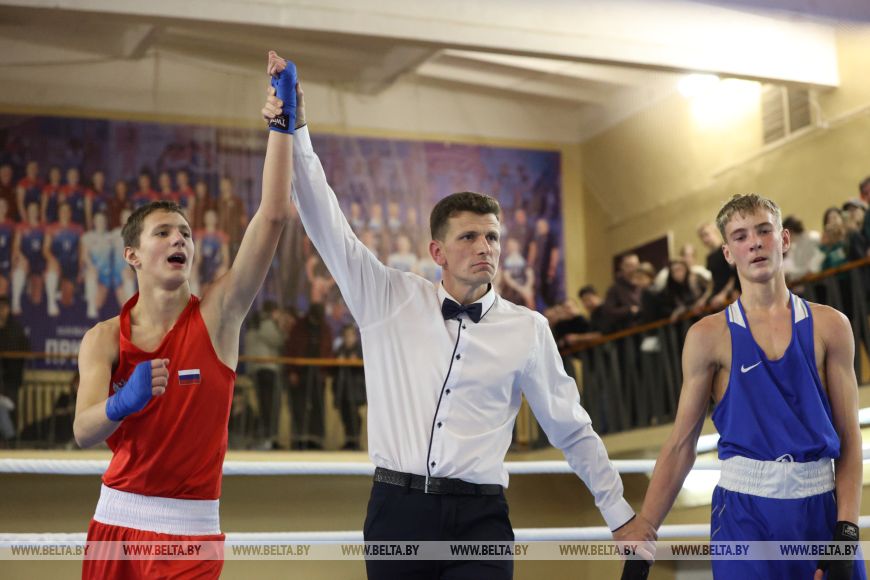 В Бресте проходит матчевая встреча по боксу между командами Брестской и Брянской областей