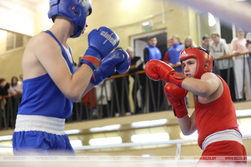 В Бресте проходит матчевая встреча по боксу между командами Брестской и Брянской областей