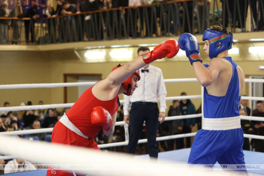 В Бресте проходит матчевая встреча по боксу между командами Брестской и Брянской областей