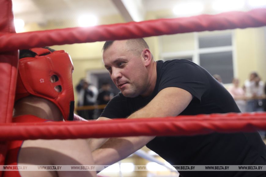 В Бресте проходит матчевая встреча по боксу между командами Брестской и Брянской областей