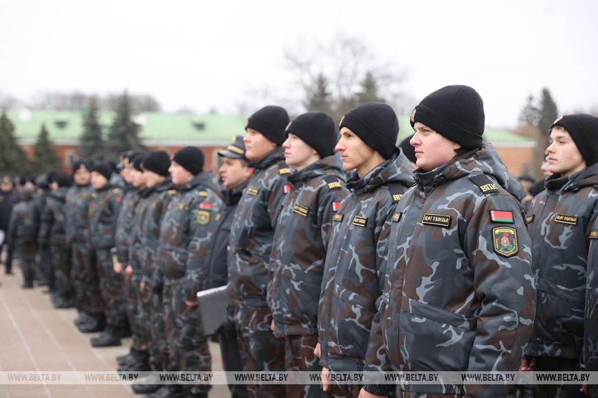 Более 500 учащихся произнесли в Брестской крепости клятву воспитанников военно-патриотических клубов