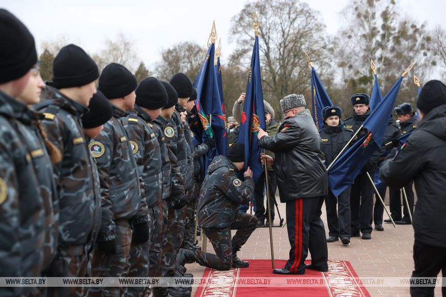 Более 500 учащихся произнесли в Брестской крепости клятву воспитанников военно-патриотических клубов