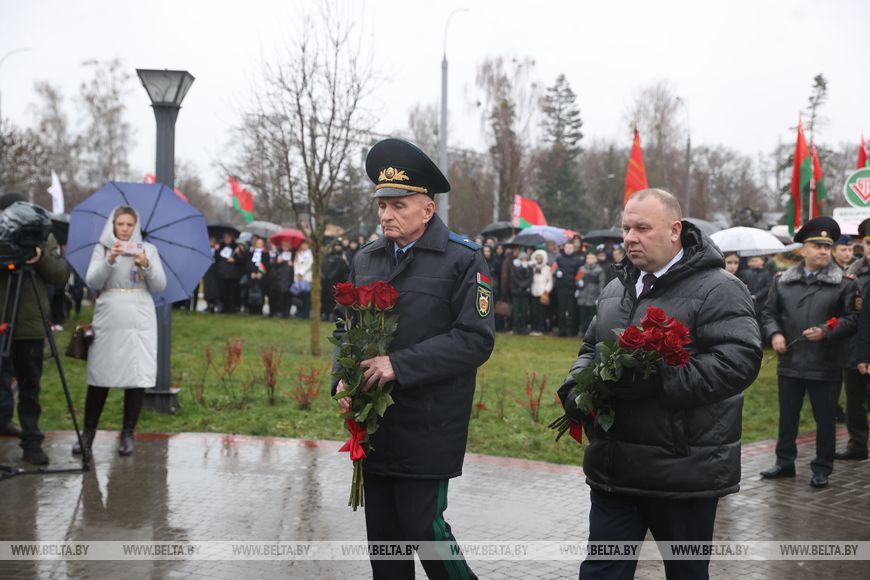 В Бресте почтили память жертв геноцида в годы Великой Отечественной войны