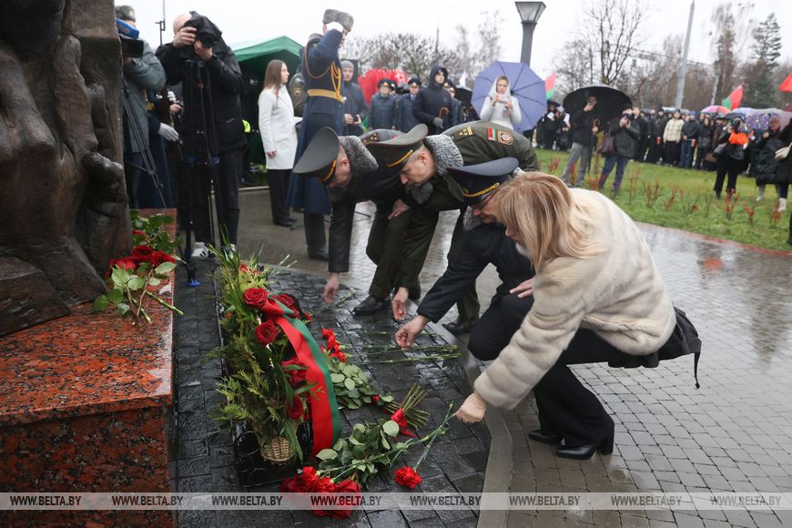 В Бресте почтили память жертв геноцида в годы Великой Отечественной войны