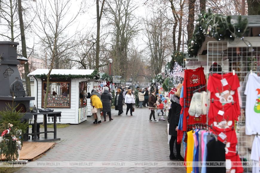 Предновогодние ярмарки открылись в Бресте