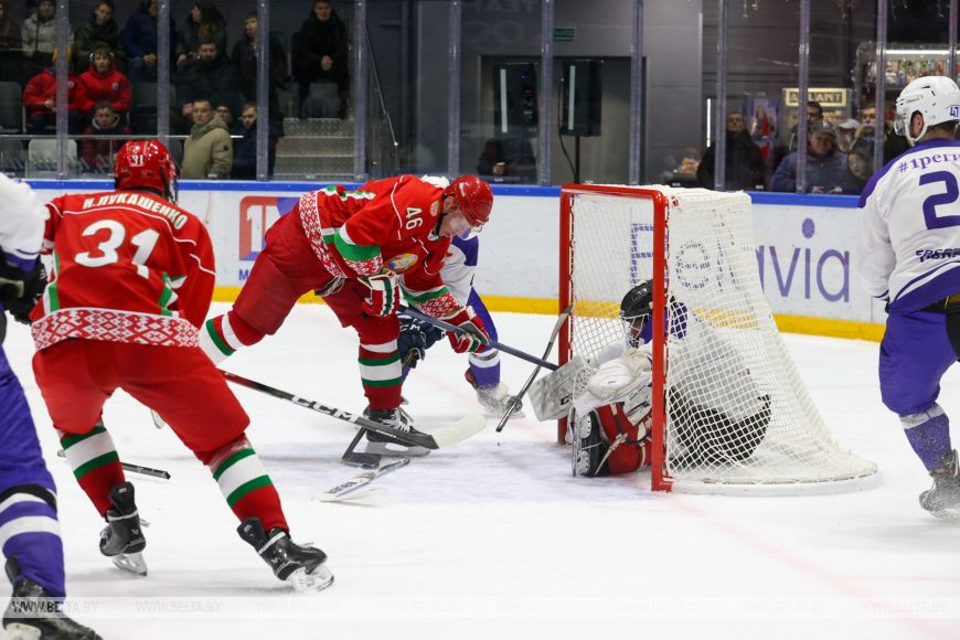 Хоккейная команда Президента сыграла вничью с брестчанами в матче РХЛ