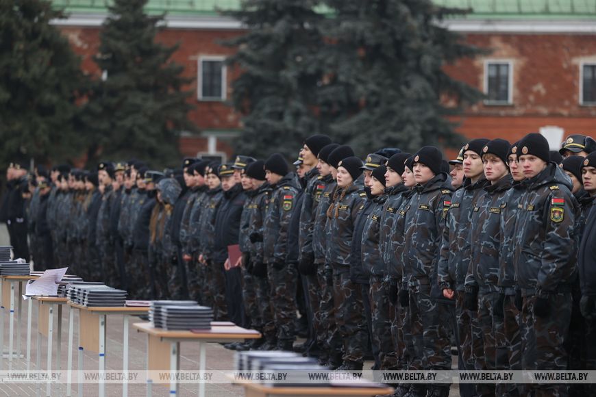Более 500 учащихся произнесли в Брестской крепости клятву воспитанников военно-патриотических клубов