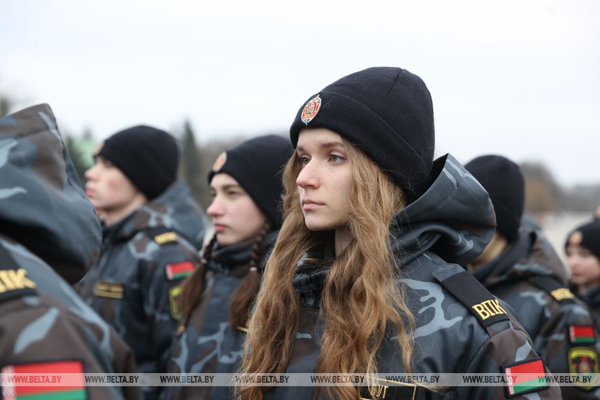 Более 500 учащихся произнесли в Брестской крепости клятву воспитанников военно-патриотических клубов