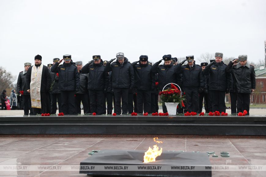 Более 500 учащихся произнесли в Брестской крепости клятву воспитанников военно-патриотических клубов