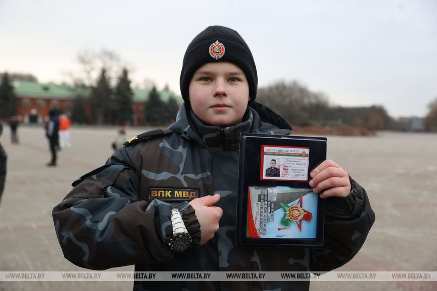 Более 500 учащихся произнесли в Брестской крепости клятву воспитанников военно-патриотических клубов