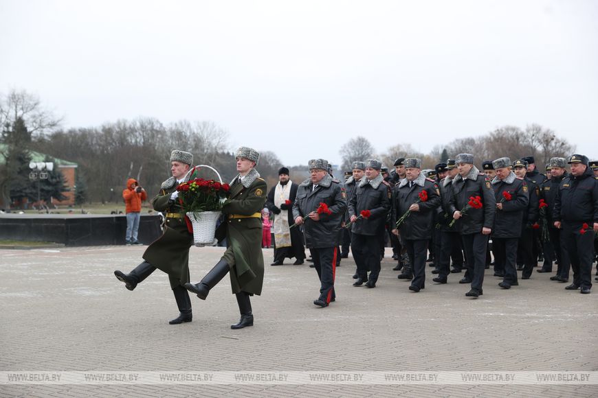 Более 500 учащихся произнесли в Брестской крепости клятву воспитанников военно-патриотических клубов