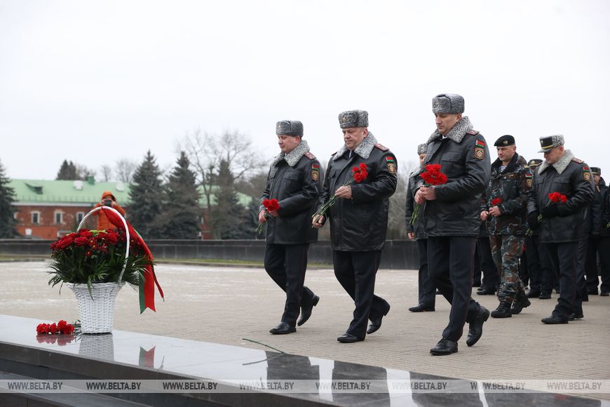 Более 500 учащихся произнесли в Брестской крепости клятву воспитанников военно-патриотических клубов