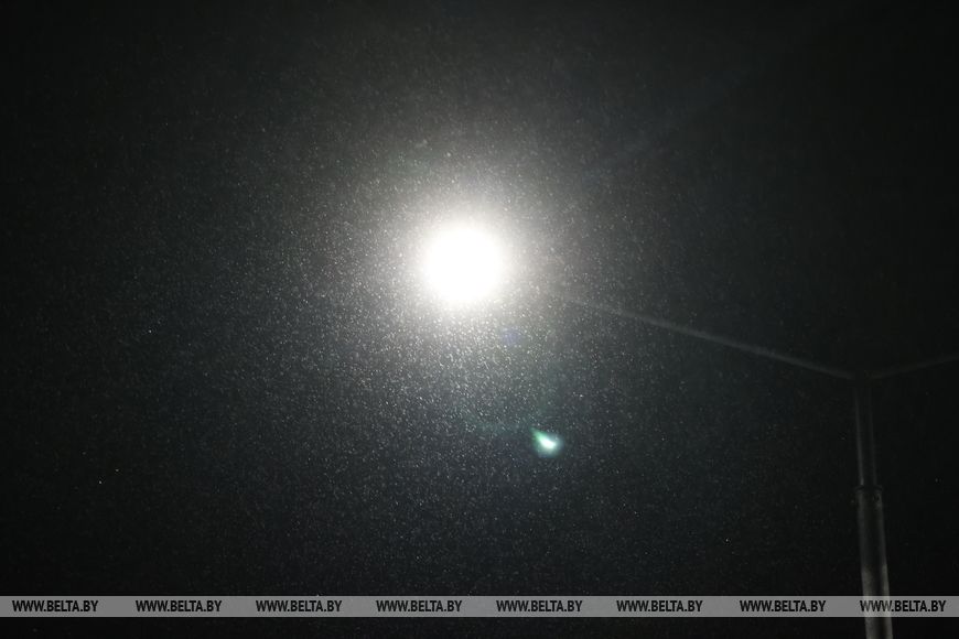 В Бресте начался снегопад: коммунальники перешли на усиленный режим