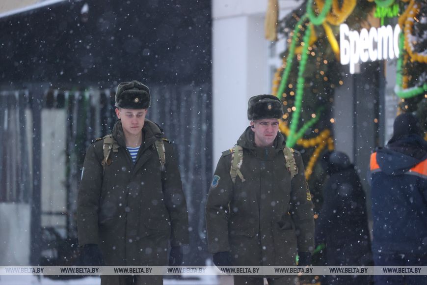 Обеспечение безопасности и помощь техникой. Милиция Брестской области об устранении последствий Улли