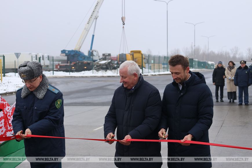 Самую крупную зону ожидания в Европе открыли вблизи пункта пропуска «Козловичи»