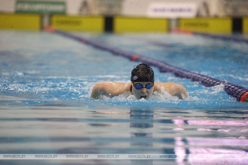 Открытое первенство Беларуси по плаванию среди юниоров проходит в Бресте