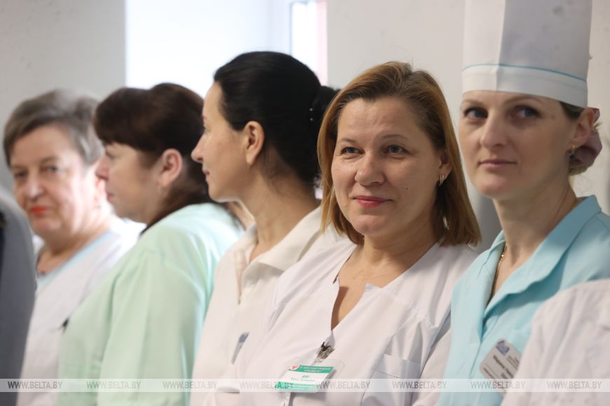 Новый операционный блок открыли в Брестской городской больнице №1