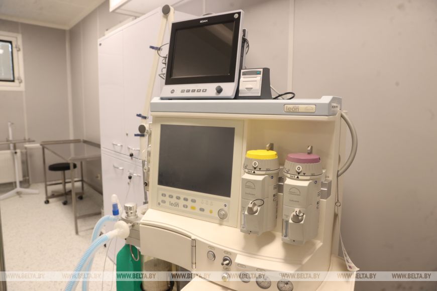 Новый операционный блок открыли в Брестской городской больнице №1