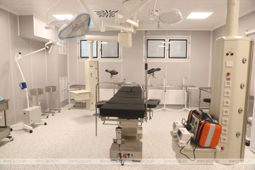 Новый операционный блок открыли в Брестской городской больнице №1