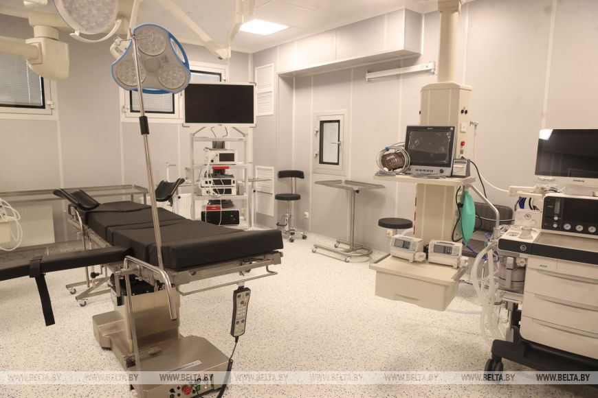 Новый операционный блок открыли в Брестской городской больнице №1