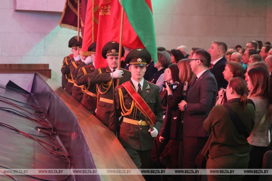 Итоги 2025 года подвели на областном собрании трудовых коллективов в Могилеве