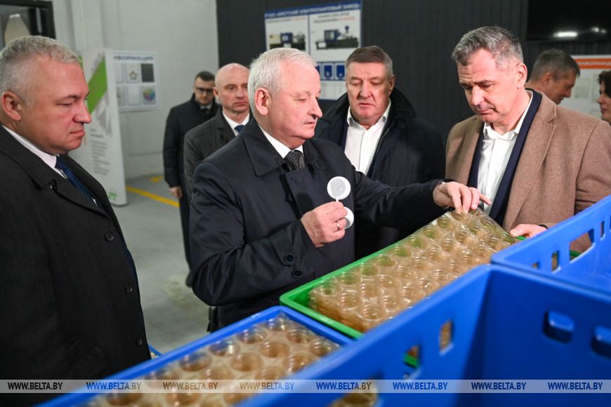 Пархомчик нацелил Брестский электроламповый завод на увеличение производства