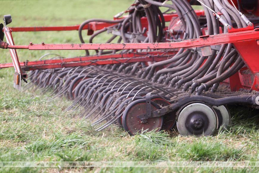 В Лунинецком районе завершили сев зерновых и приступили к травам