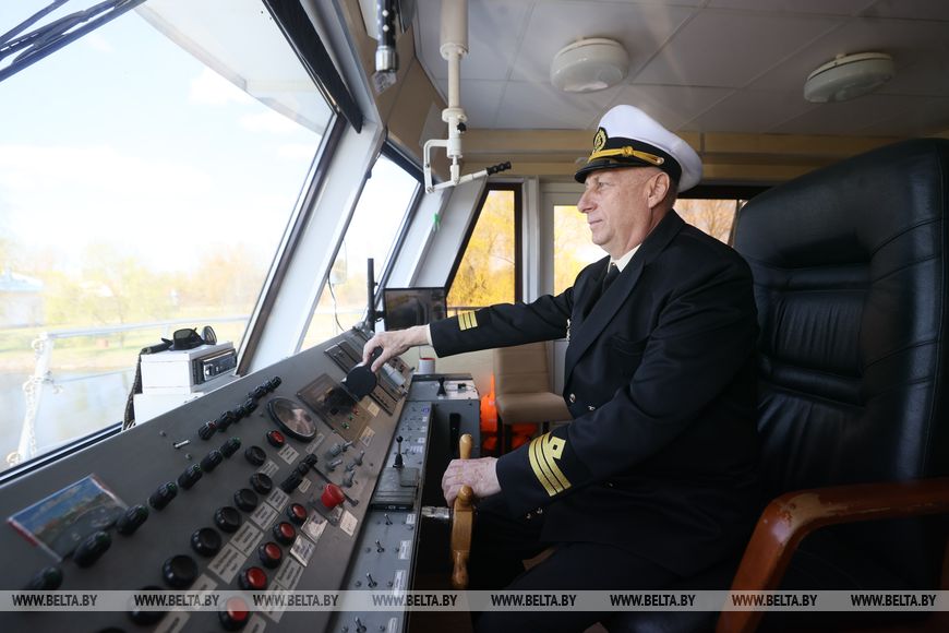 Круизный теплоход Белая Русь будет курсировать до второй декады октября